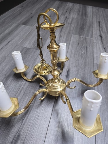 Vintage small solid brass - solid,
