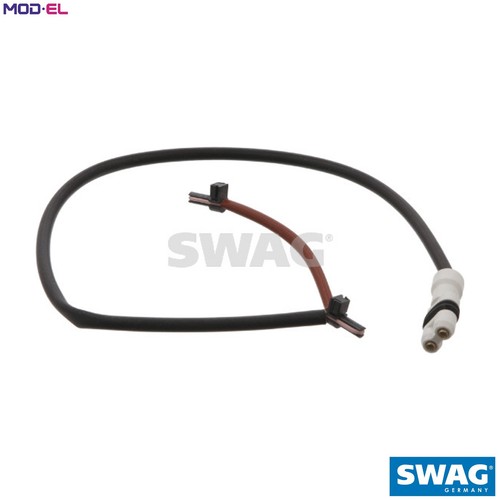 Warning contact brake pad wear - contact,