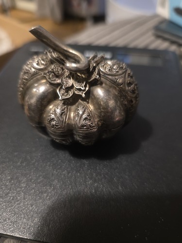 Cambodian silver betel nut box - cambodian,