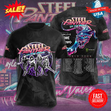 Steel Panther All Over Print Shirt World Tour 3D Shirt S-5XL K915