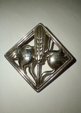Danish vintage silver wheat
