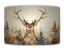 Deer Stag Lampshade Pendant