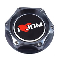 Gunmetal I Love JDM Billet Oil Cap For Nissan Infiniti Nismo GTR 350z 370z 240SX