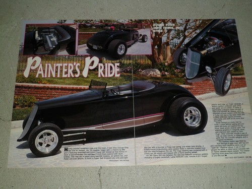 1933 roadster article - ad,