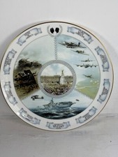 COALPORT  40th ANNIVERSARY ALLIED NATIONS PLATE. End of WW2  Limited Edition.