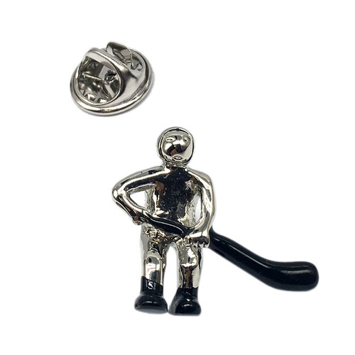 Ice hockey player - ice, lapel