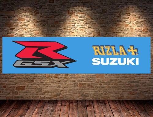 Suzuki rizla banner garage - suzuki,