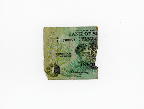 1977 bank scotland - scotland, one