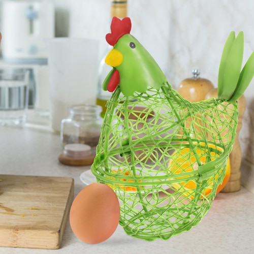 Iron chicken basket - basket, holder