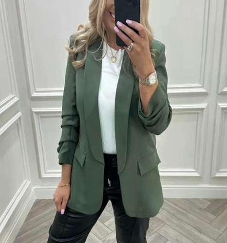 Womens ruched sleeve - womens, fully