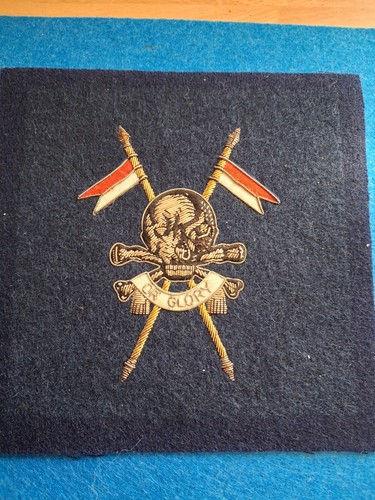 Royal lancers officers blazer - royal,