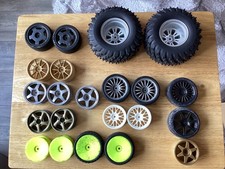 1/10 RC Car Wheels and Tyres , Job Lot, Tamiya, Schumaker.