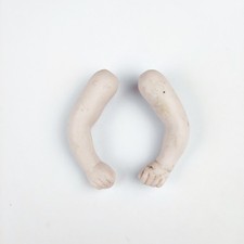 Antique dollhouse doll arms