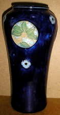 19th Cent Doulton Lambeth Art Nouveau Large Vase By Florrie Jones