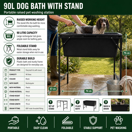 Dog bath stand - stand, grooming