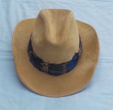 VINTAGE AUTHENTIC AMERICAN MEN'S STETSON STYLE WESTERN COWBOY HAT