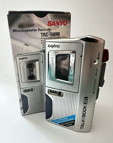 Sanyo trc 590m voice activated - trc-590m,