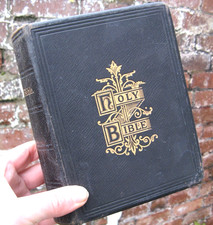 1880 King James Holy Bible-