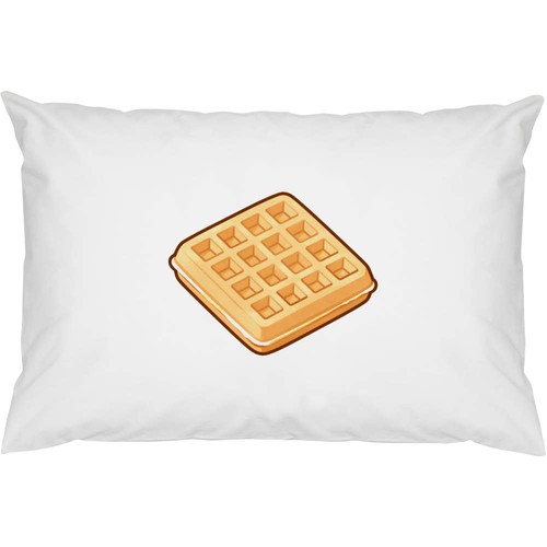 Waffle cotton pillow - 'waffle',