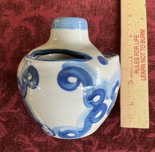 Hadley 4 signed blue - 4”,