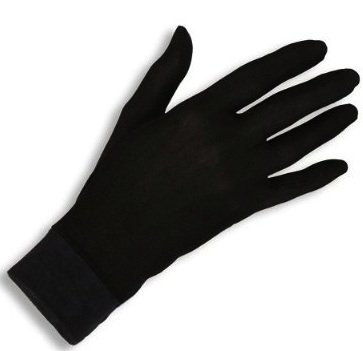 Jasmine silk pure gloves - jasmine,