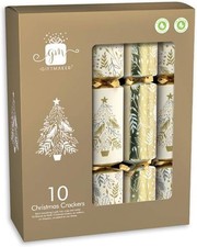 Crackers, 10x12 Cream & Gold