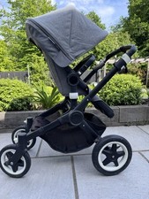 Bugaboo Buffalo Grey Melange All-Terrain Pram Pushchair