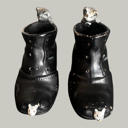 Pair vintage pottery - vintage,