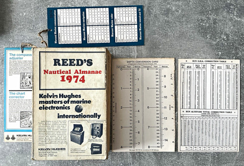 Reed nautical almanac 1974 - almanac,