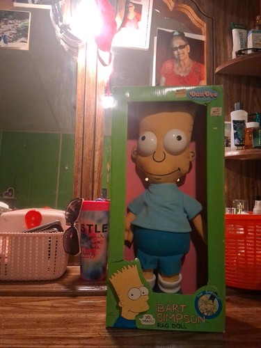 Bart simpson rag doll dan - simpson,
