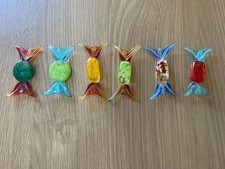 Murano Glass Six Sweets
