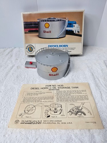 Vtg shell oil storage tank - oil,
