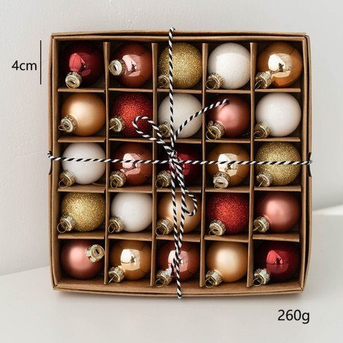 25pcs 4cm christmas ball - 4cm,