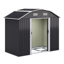 Garden Storage Shed Galvanised