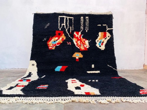 Unique beni ourain rug new - unique,