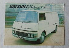 Datsun E20 Panel Van UK Market