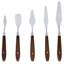 5 x Palette Knives Spatula Oil