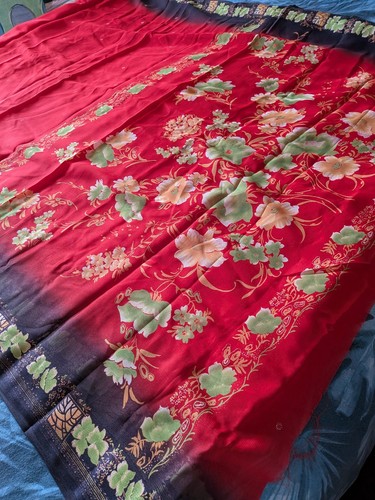 Stunning floral indian saree - floral,