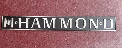 Hammond organ name - hammond, 1