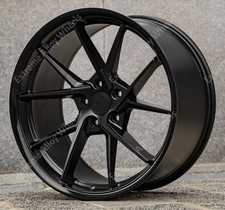 Alloy Wheels 20" RF1 For Bmw 5 6 7 8 Series E and F Series Models Black Wr
