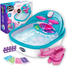 Shimmer N Sparkle 6In1 Real Foot Massaging Pedicure Spa - Colour-Changing Massag