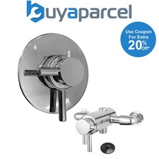 Modern Round Dual Shower Valve
