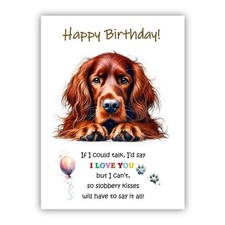 Birthday Card from the dog