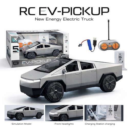 Cyber truck with charger - ev,
