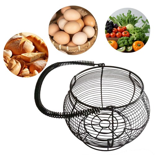 Wire egg basket holder - egg,