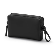 Muji Synthetic Leather Storage Cases Black Mini 9x2.3x6cm From Japan