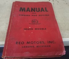 1940s ? REO TRUCKS Factory Manual 