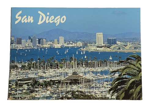 San diego california postcard - san,
