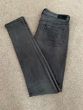 levis Slight Curve Skinny jeans 31 waist/leg 34  Womens VGC