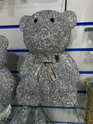 Crushed diamond silver - crushed,